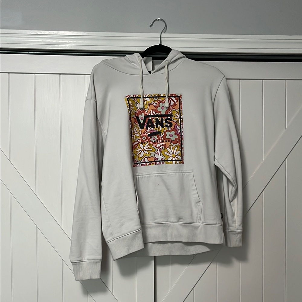 Vans White Off The Wall Sweatshirt